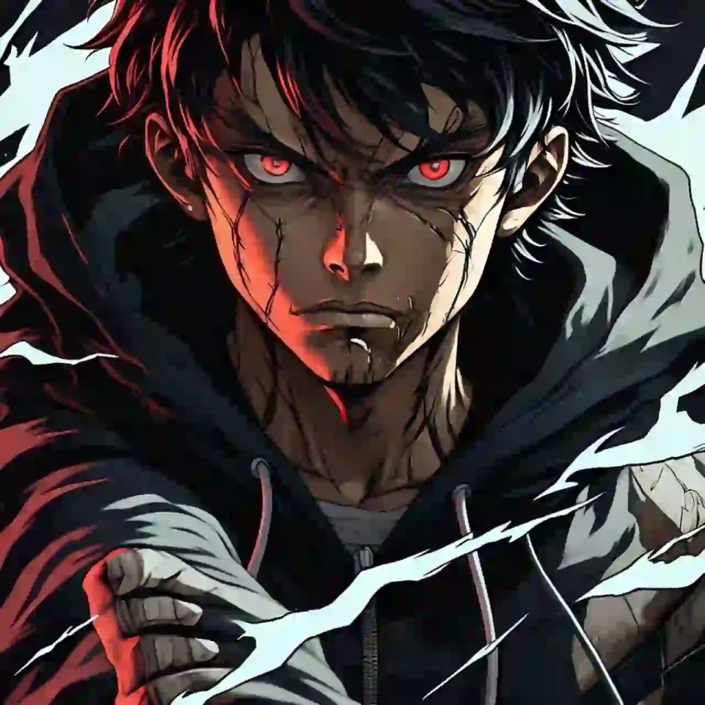 cool boy anime pfp